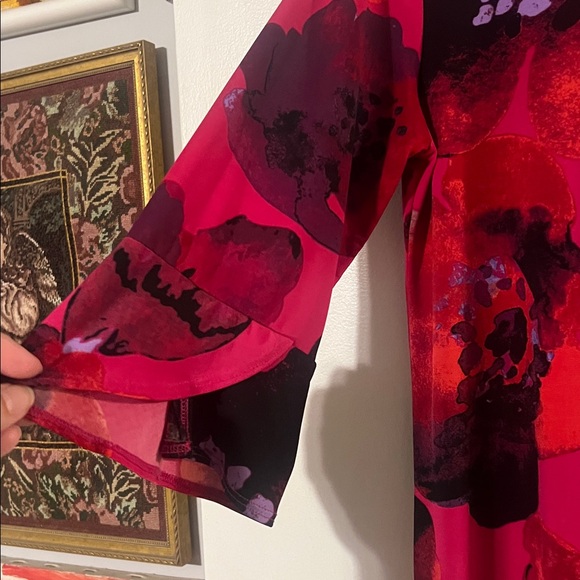 Clara Sun Woo scoop neck 3/4 sleeve top - Picture 4 of 7